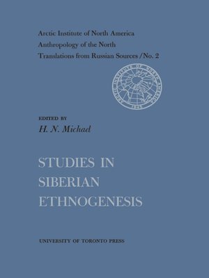 cover image of Studies in Siberian Ethnogenesis No. 2